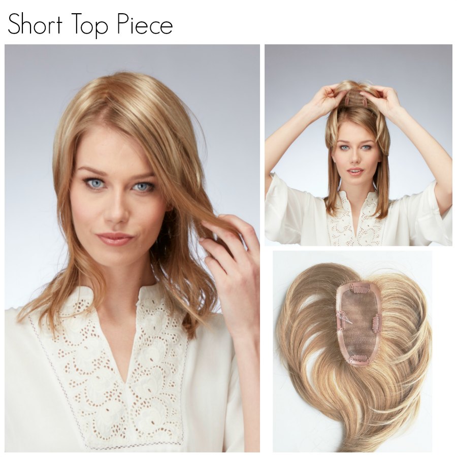 Layered Short Top Piece Natural Image Wigs